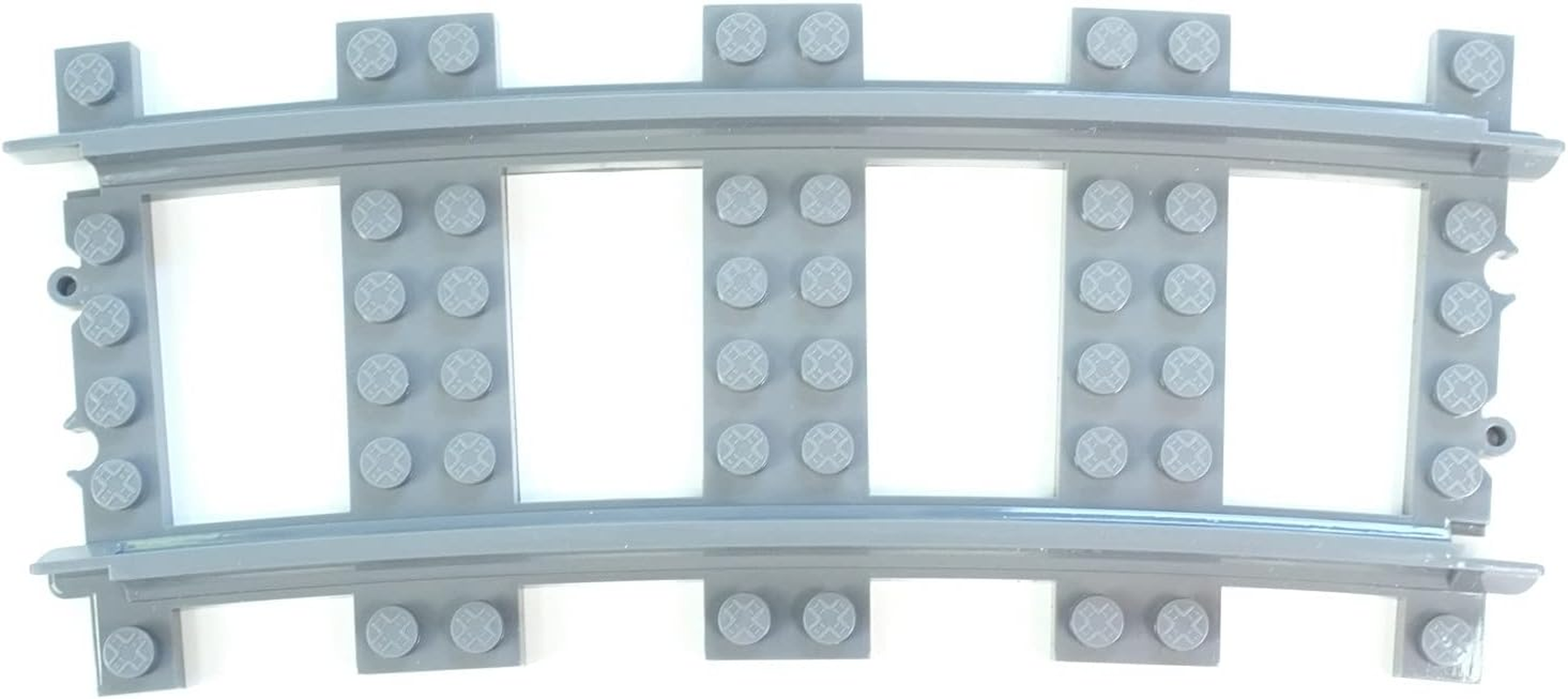 Trixbrix Curved Tracks R88 Box 8Pcs Compatible with  City Train Sets 60197 60198 10277 60205 60238