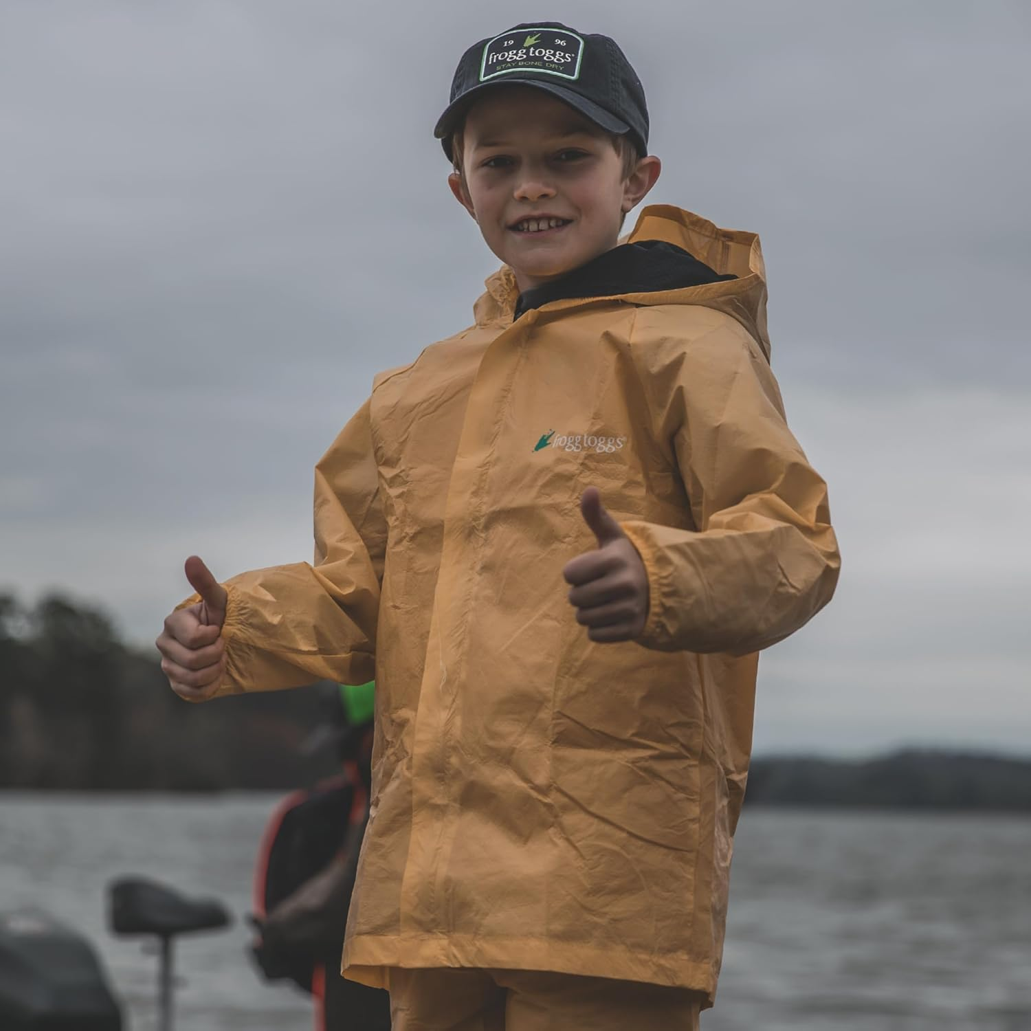 FROGG TOGGS Youth Ultra-Lite2 Waterproof Breathable Rain Suit image number 5