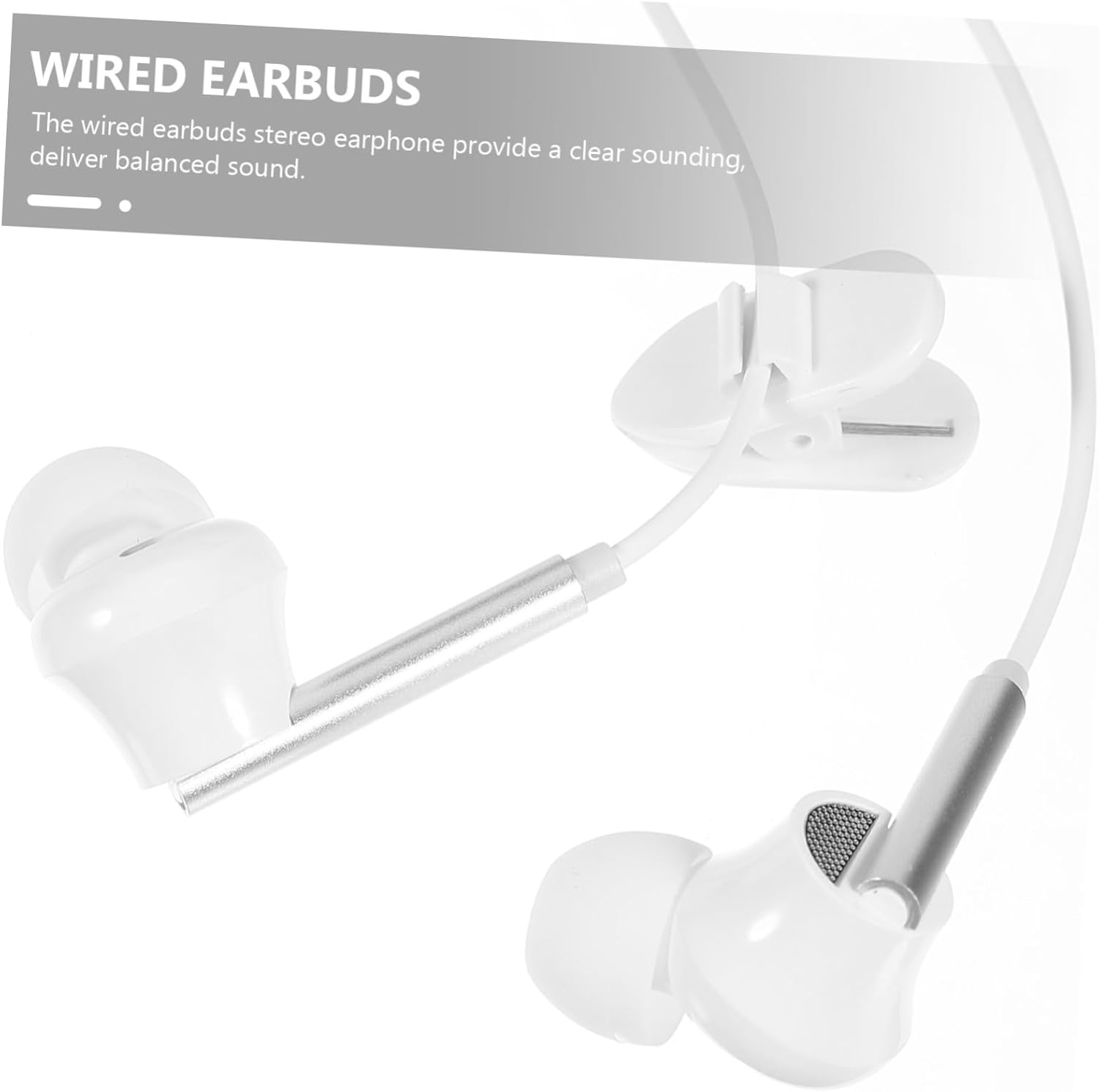 OKUMEYR High Definition Sports Earbuds with Microphone Wired Earphones for Phone Calls Immersive Audio Compatible with Tablets Computers Stylish Design for Active image number 6