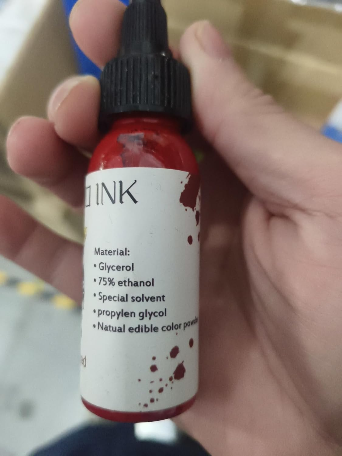 7 Color Tattoo Inks Set for Practice 1 Oz 30Ml/Bottle Tattoo Inks Pigment Kit for 3D Makeup Beauty Skin Body Art(30Ml/Pc)