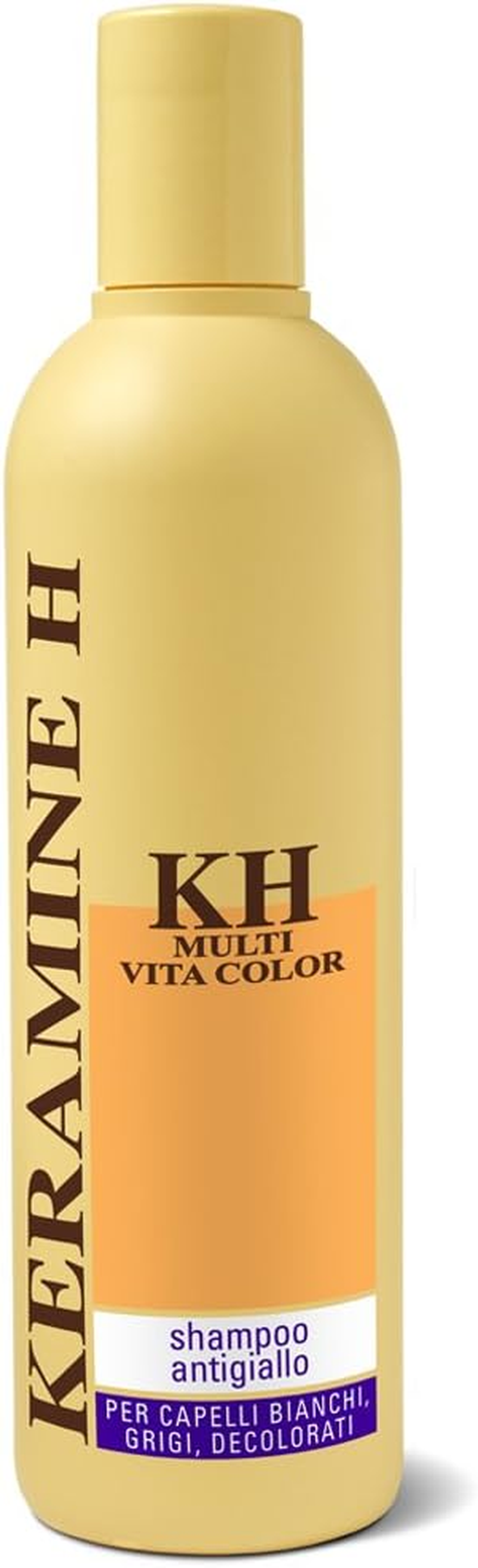 KERAMINE H Antigiallo Shampoo - 3 Packs 300Ml - Total 900Ml image number 2
