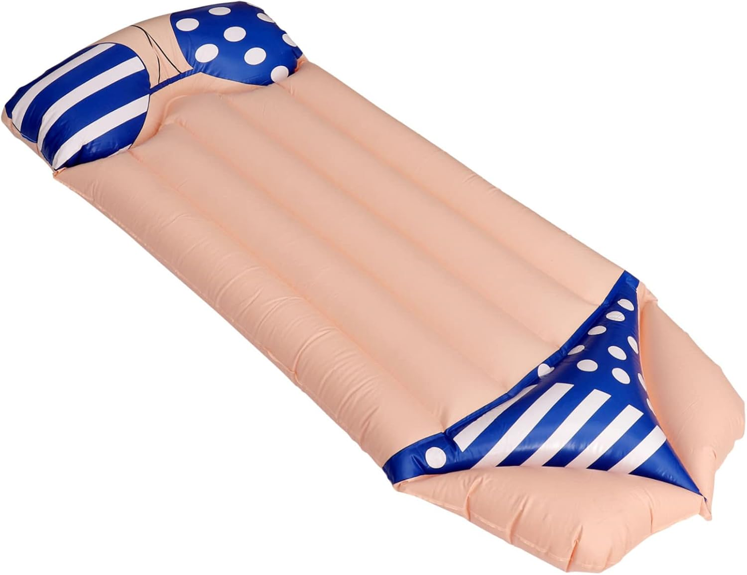 Ibasenice Inflatable Floating Bed for Swimming Bikini Style Swimming Mat Inflatable Swim Bed for Pool Relaxation Floating Cushion for Adults Use as in Pool image number 3