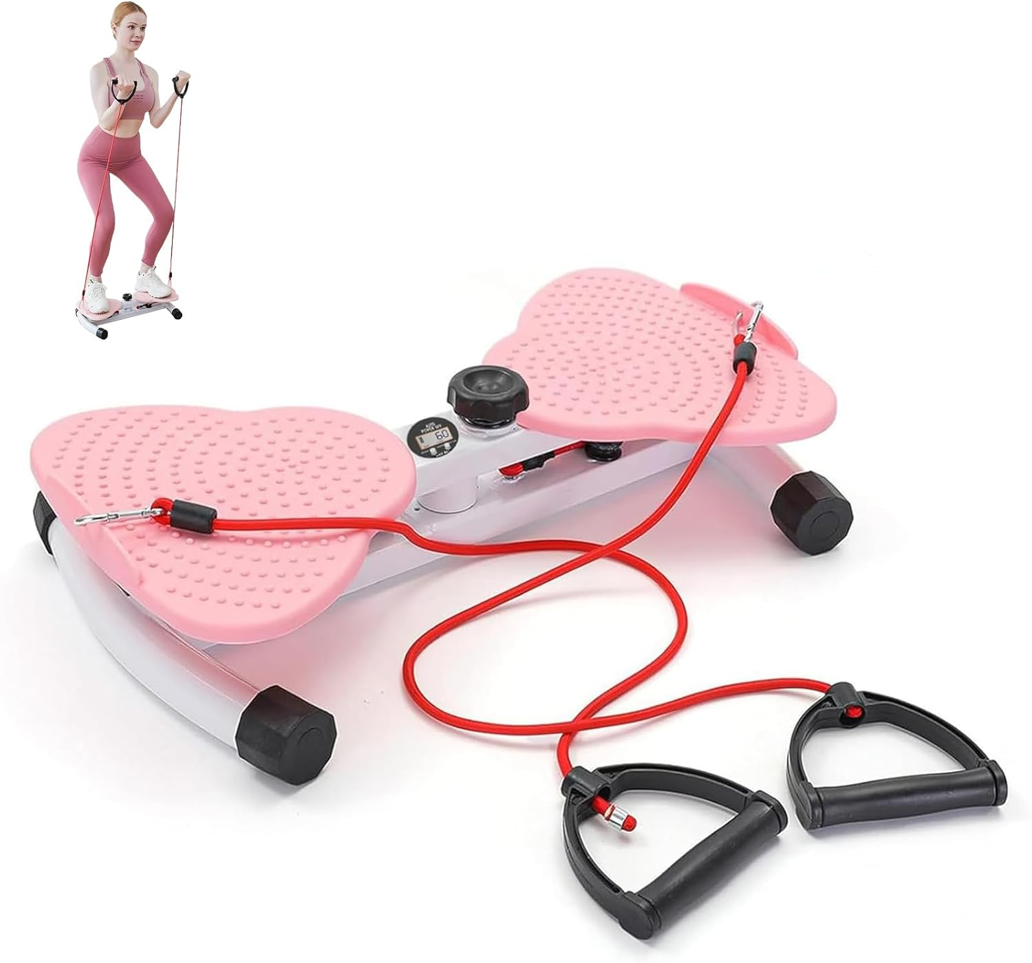Waist Twisting Machine - Ab Twister Board with Counter, Waist Workout Equipment for Home Exercise