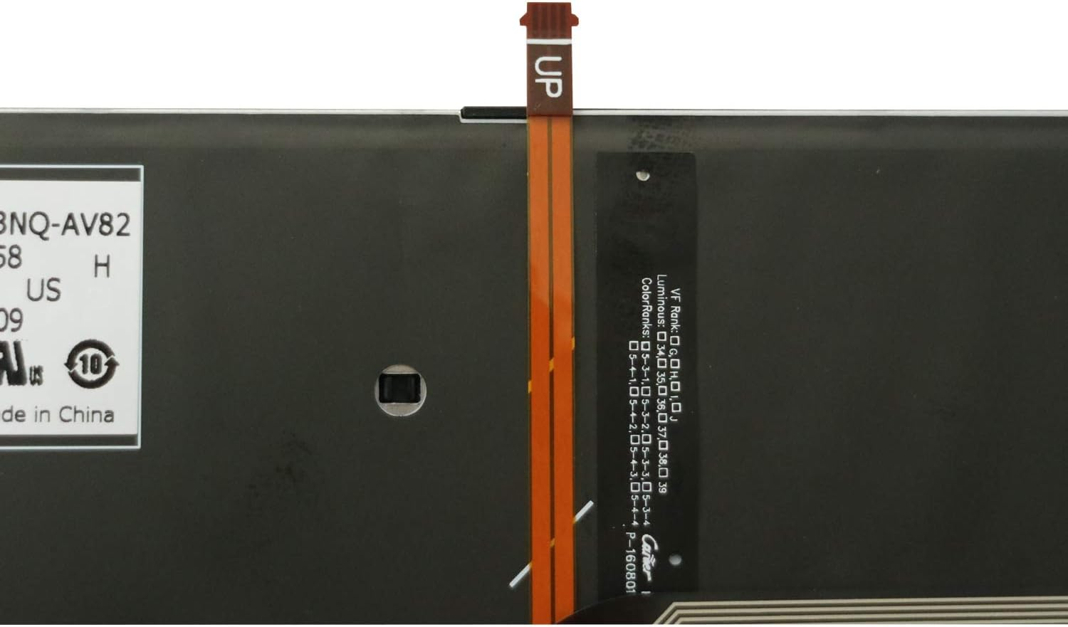 AUTENS Replacement Keyboard for Dell Inspiron 15 5000 5542 5543 5545 5547 5548 5551 5552 5555 5557 5558 5559 5566 5576 5577 Laptop (White Backlight) image number 1