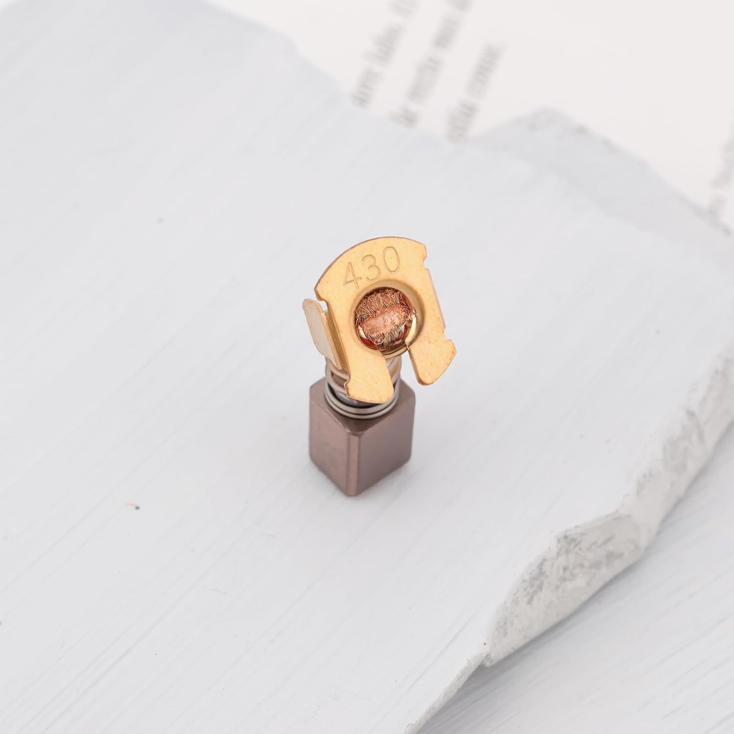 Be in Your Mind 4 Pcs Power Tool Carbon Brush Replacement Motor Brushes 7Mm X 7Mm X 9.5/12Mm Compatible with Makita CB430 BHR200 DCS550 191971-3