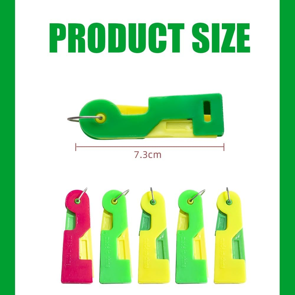 Colourful Automatic Sewing Needle Device Threader,Diy Needle Threader,Needle Threaders for Hand Sewing,Plastic Sewing Machine Needle Threader,For Hand Sewing, Yarn, Embroidery and Cross Stitch (5) image number 6
