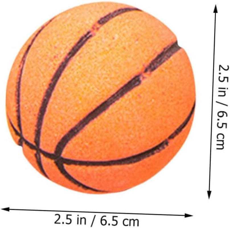 3Pcs Natural Sea Salt Bath Salt Balls Basketball Bubble Making for Boys and Girls Bath Bomb image number 2