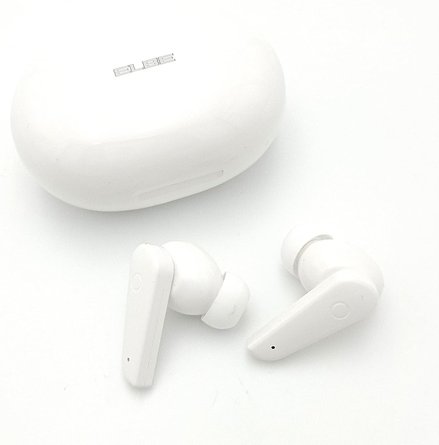ABTWS-005-B Bluetooth Headphones True Wireless ANC White image number 1