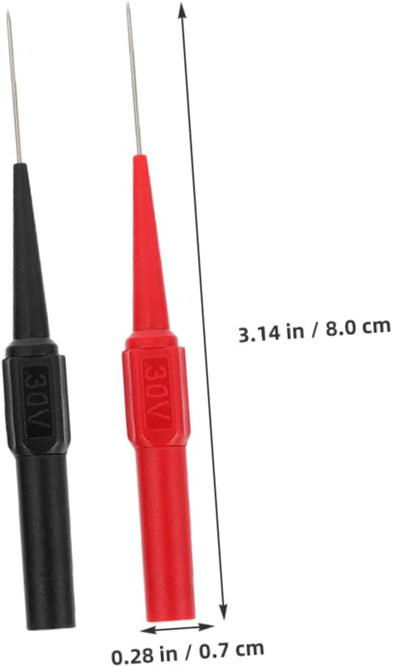 BELLIFFY Multimeter Tester Wire Piercing Probe Pin Insulated Non-Destructive Automotive Electrical Testing Tools for Accurate Circuit Diagnosis Car Repair DIY Use image number 4