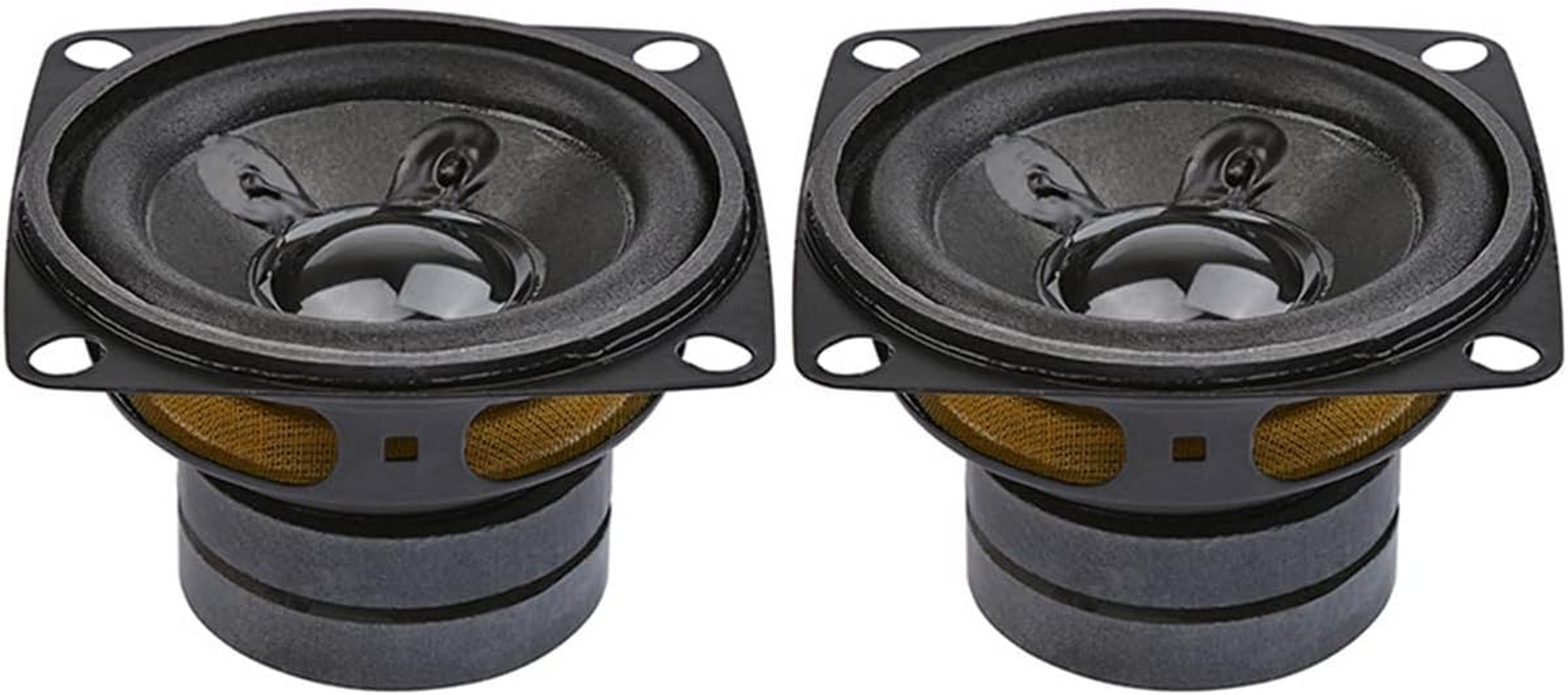 TGMGADANTV 2Inch Portable Speakers Full Range Speaker Driver 4Ohm 8Ohm 10W Loudspeakers Audio Column for Home Sound Theater DIY 2Pcs Bookshelf Speaker(4Ohm) - 4Ohm image number 5
