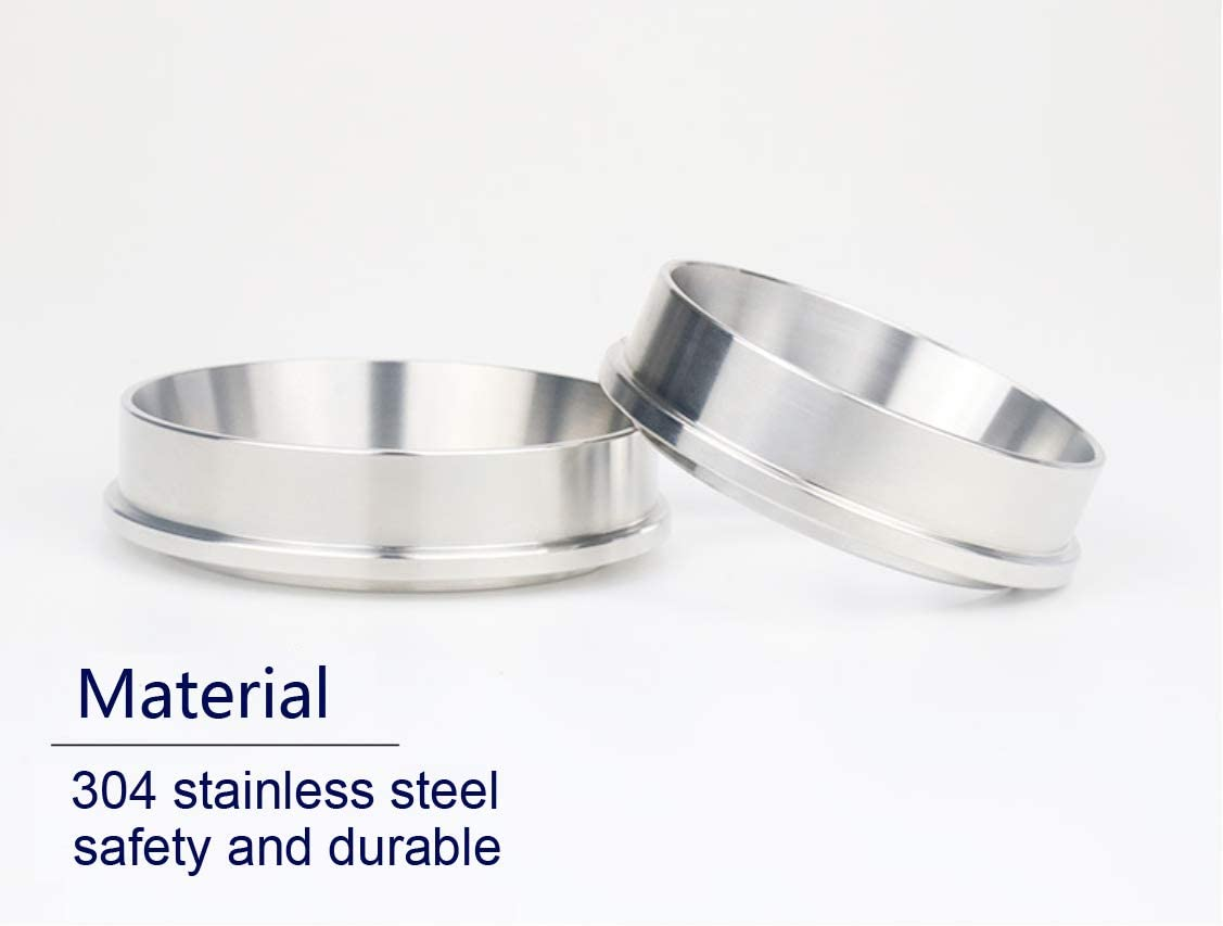 NEOUZA Stainless Steel 58Mm Coffee Espresso Dosing Funnel Ring Catcher Fits for E61 Group Coffee Machines Barista Portafilter Breville, Rancilio, Gaggia, La Pavon image number 2