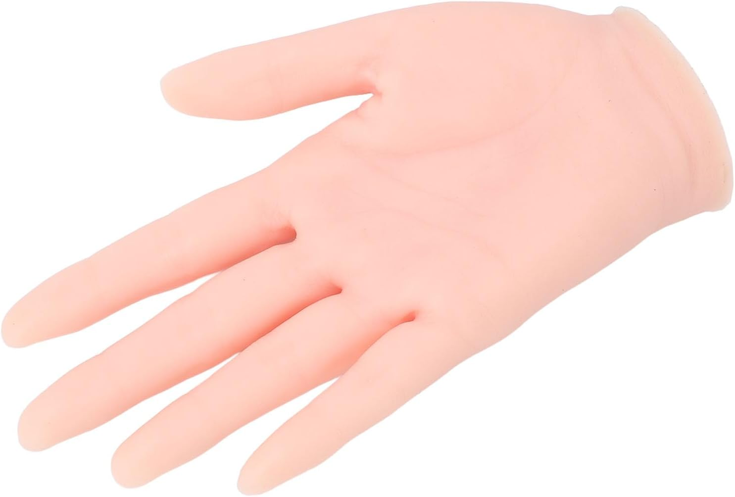 Silicone Nail Practice Hand, Flexible Bendable Fake Hand Mannequin for Nails Training Display. Good for Nail Art, Tattoos, Acupuncture Practice in Home Salon image number 3