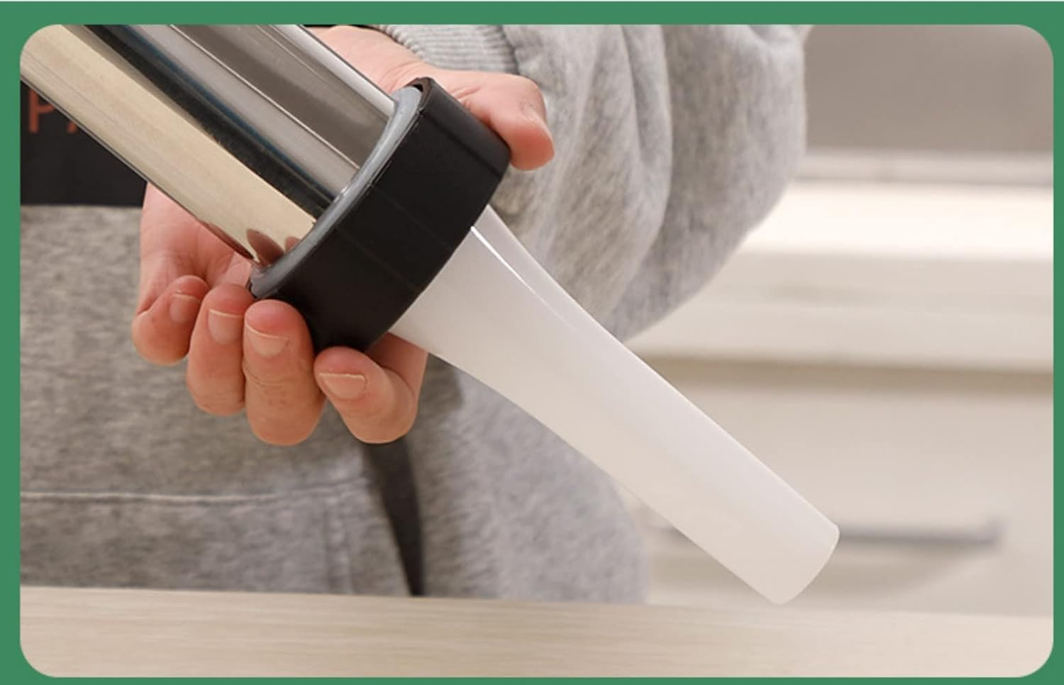 ZNZNANG Manual Sausage Machine-Sausage Filling Machine -Household Sausage Filler-Homemade Sausage Filling Machine Easily Make Various Sausages at Home image number 4