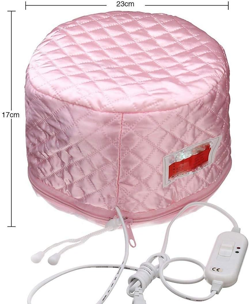 Theodore Hair Care Thermal Head Spa Cap Treatment with Beauty Steamer Nourishing Heating Cap - Pink image number 6