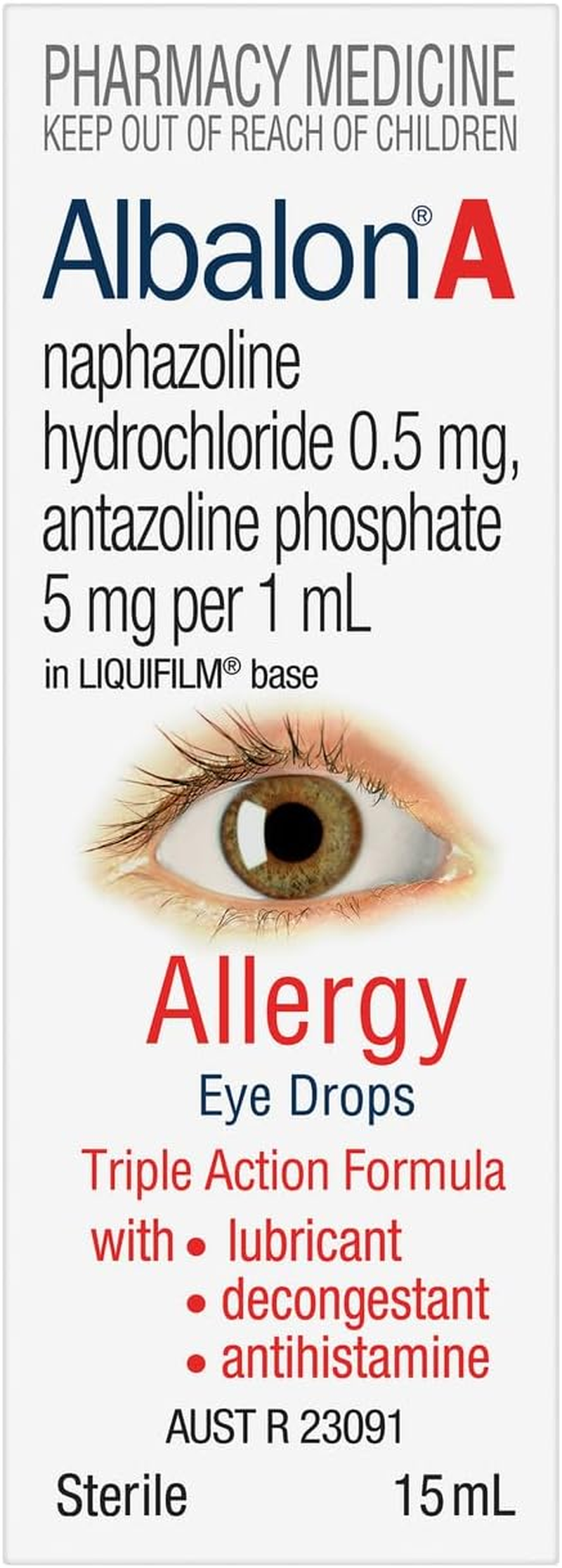 Albalon a Allergy Eye Drops 15Ml image number 6
