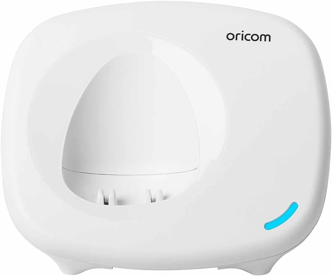 Oricom CARE620 DECT Cordless Amplified Phone with Instant Call Blocking - Phone for Elderly with Visual and Hearing Impaired, Large Backlit Display, Hearing Aid and T-Coil Compatible, Telephone