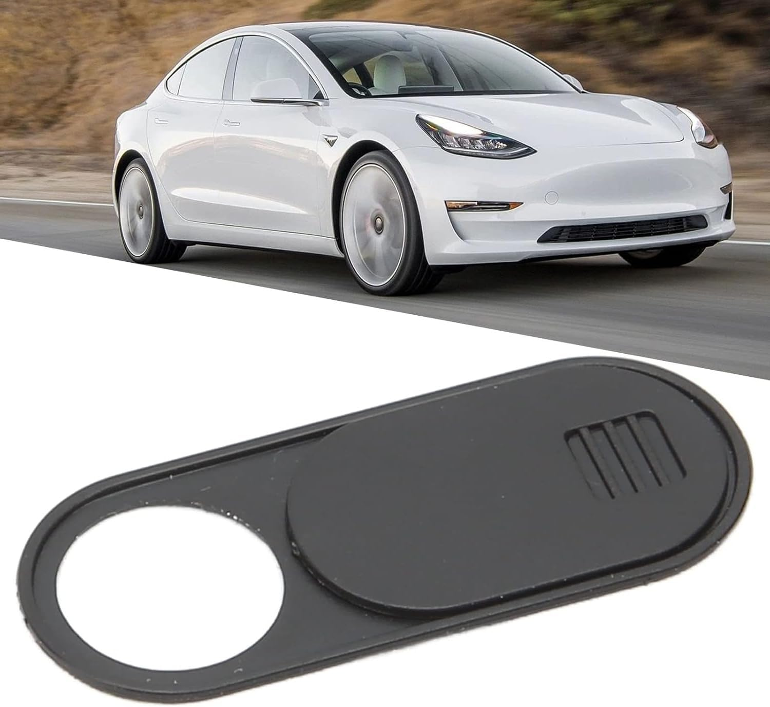 Webcam Cover Slide[12 Pack], 0.027 Inch Ultra Thin Privacy Sliders for Imac & Iphone/Macbook/Laptop/Ipad/Pc Accessories - Camera Blocker Security Protector - Black (Black)