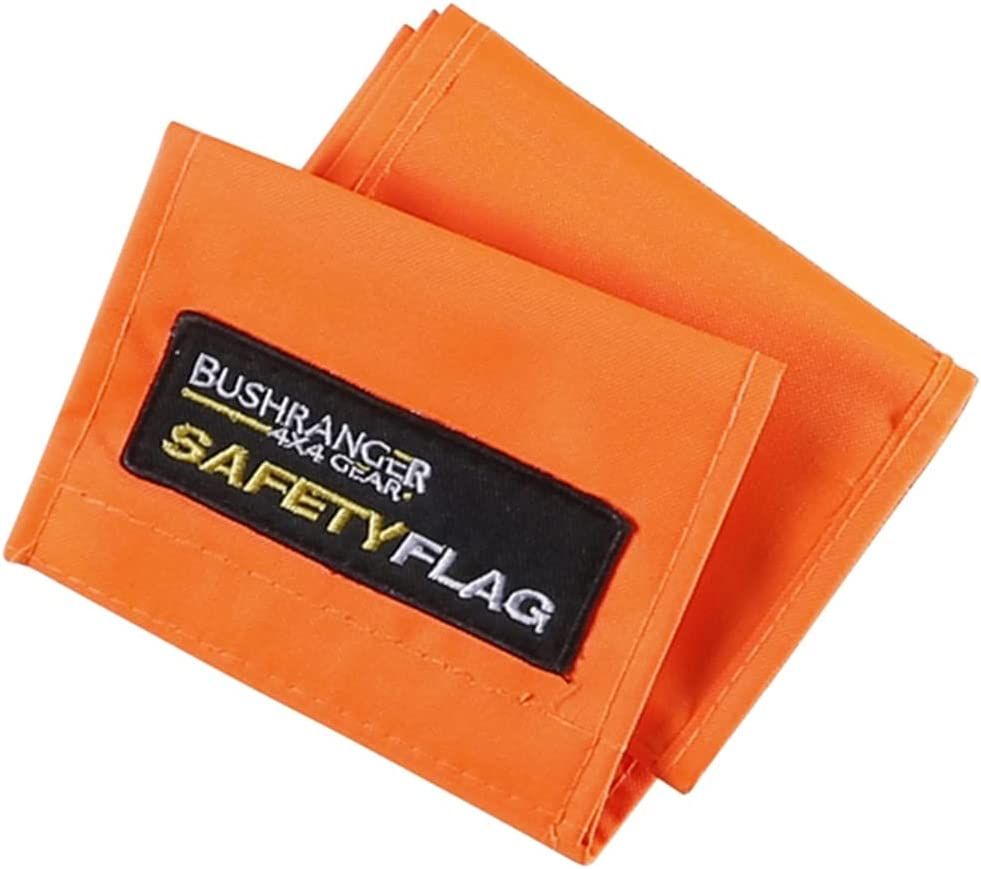 Bushranger SF02A Safety Flag Kit - 3 Piece with Storage Bag, Orange/White image number 5