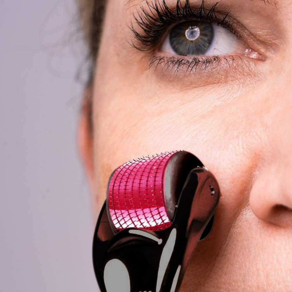 Beard Growth Roller| Derma Roller | Beard Roller | Titanium Micro Needling Roller for Men and Women | Stimulate Collagene, Beard and Hair Growth image number 5