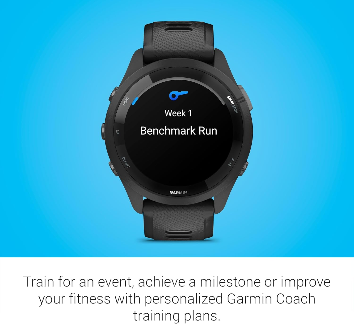 Garmin Forerunner 265 Running Smartwatch, Colorful AMOLED Display, Training Metrics and Recovery Insights, Black and Powder Gray, 46 Mm image number 6