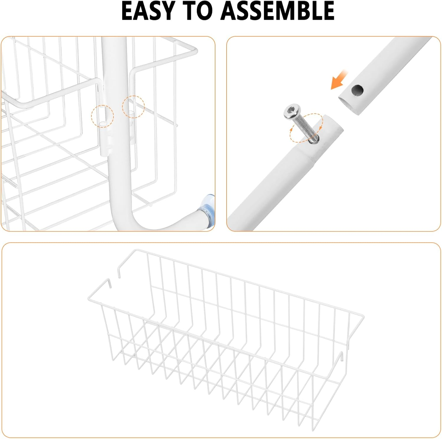 Over the Door Towel Rack, 5-Tier Towel Racks for Bathroom Door Hanging, White over Door Towel Bar Rack, Door Blanket Holder for Clothes, Washcloths,Hand Towels, over the Door Bathroom Organizer image number 3