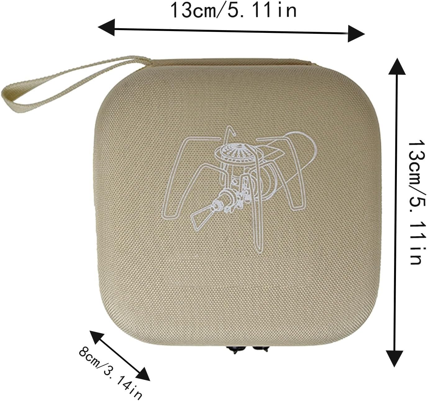 Carry Bag for Camp Stove | Waterproof Storage Bag Camp Stove Carry Bag,Thicken Dustproof Carry Case Portable Double Zipper Reusable Camp Supplies for Fishing - Green image number 2