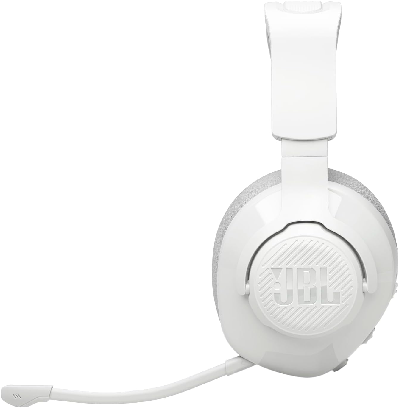 JBL Quantum 360 Wireless Over-Ear Gaming Headset, White - White image number 6