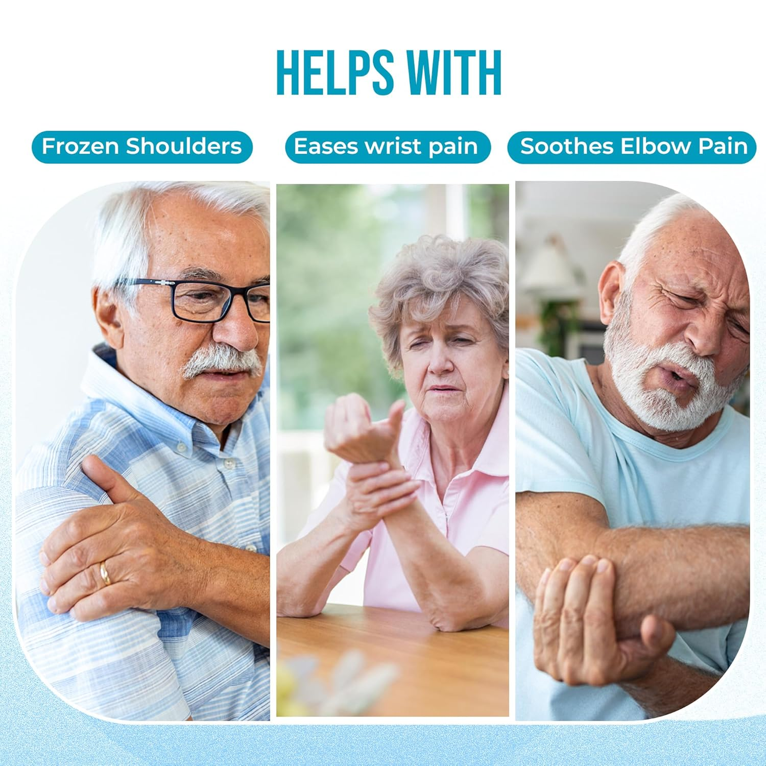 AARAM Overhead Hand Shoulder Pulley Equipment Kit W/Rope for Home Gym Exercise & Physical Therapy, for Frozen Shoulder and Hand Physiotherapy Exercise and General Hand Movement Exercise. image number 5