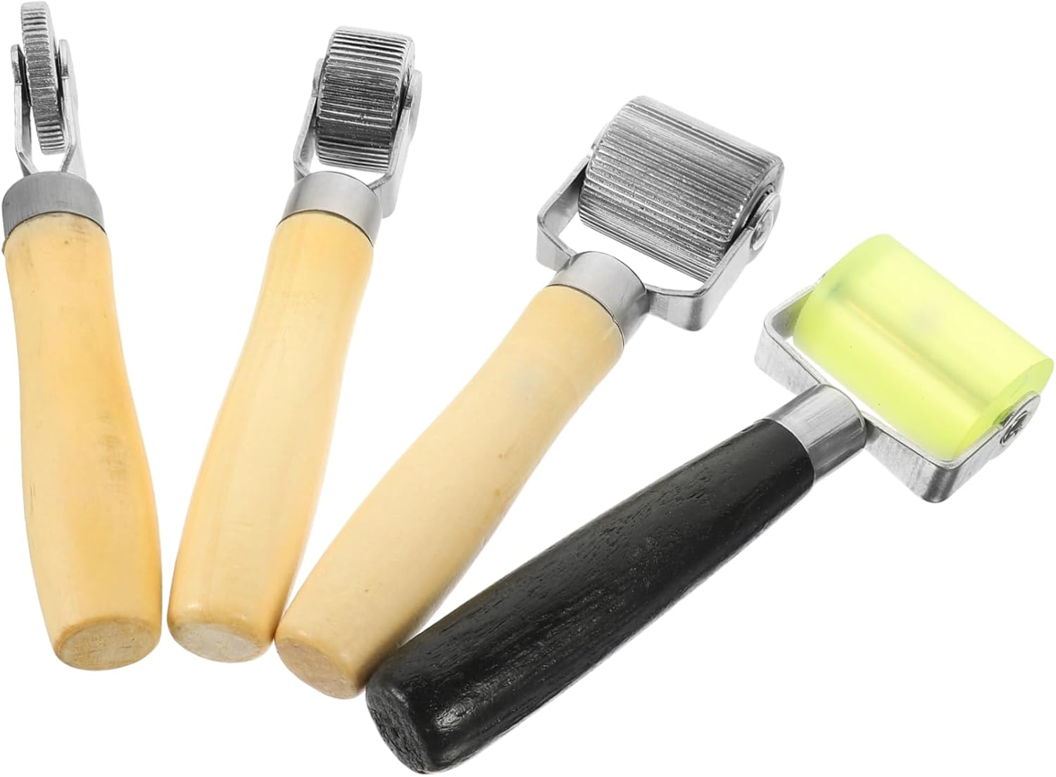 SEWOART 4Pcs Tire Repair Tools Sound Deadener Roller Car Noise Dampening Rollers Automotive Tire Pressing Wheel image number 1