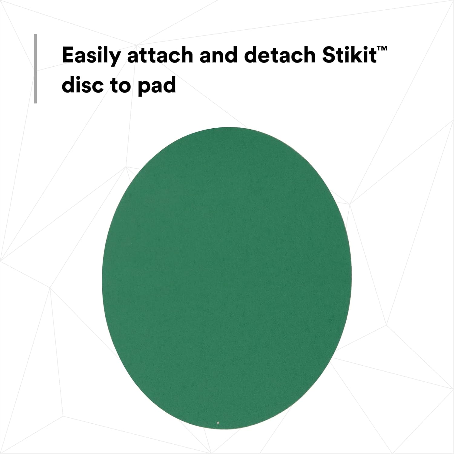 3M 01549 Green Corps Stikit 8" 80D Grit Production Disc