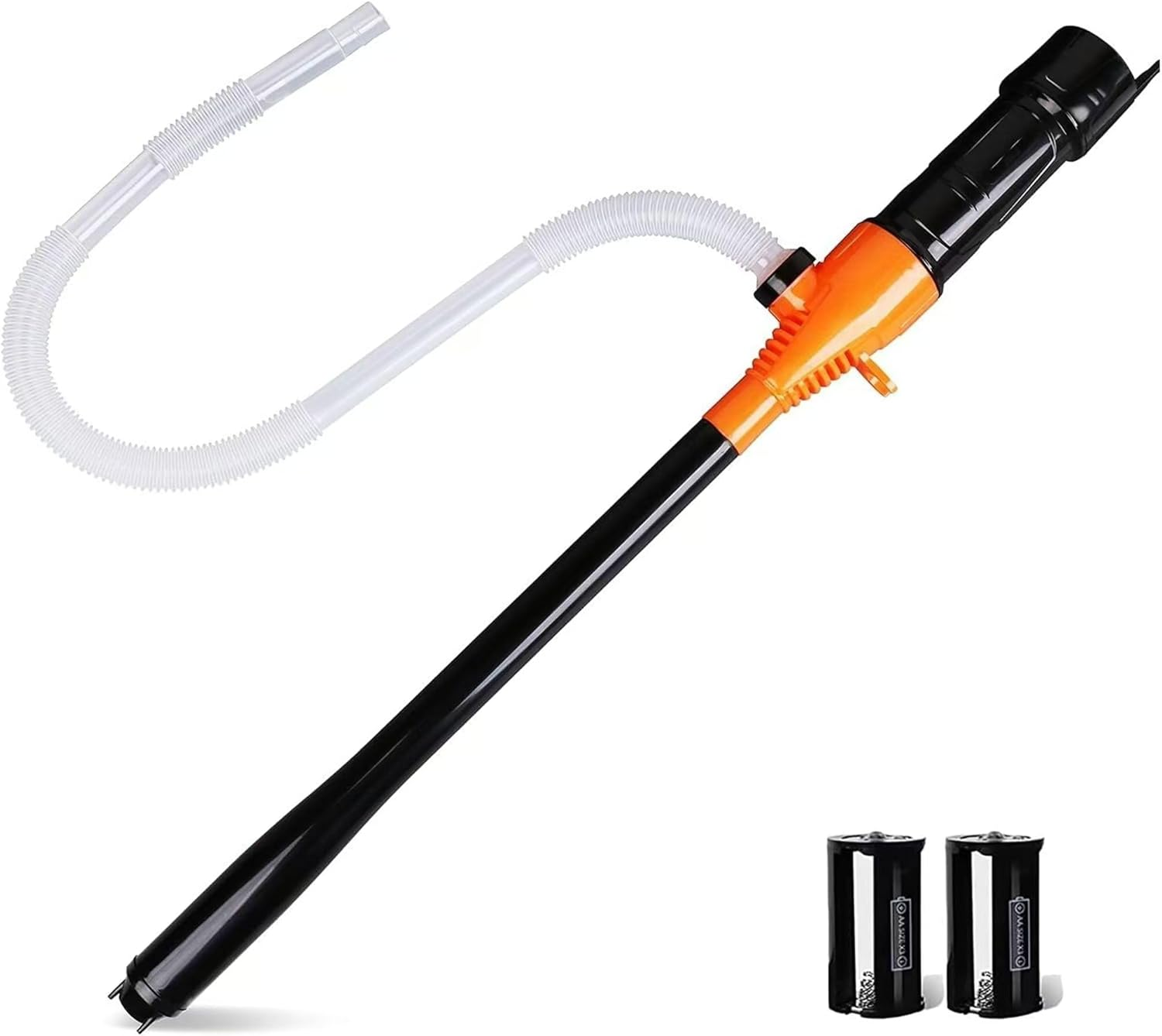 Battery Operated Electric Siphon Pump for Gas & Diesel Transfer - 3.5GPM Flow Oil Extractor - Ideal Gasoline Transfer Pump image number 1