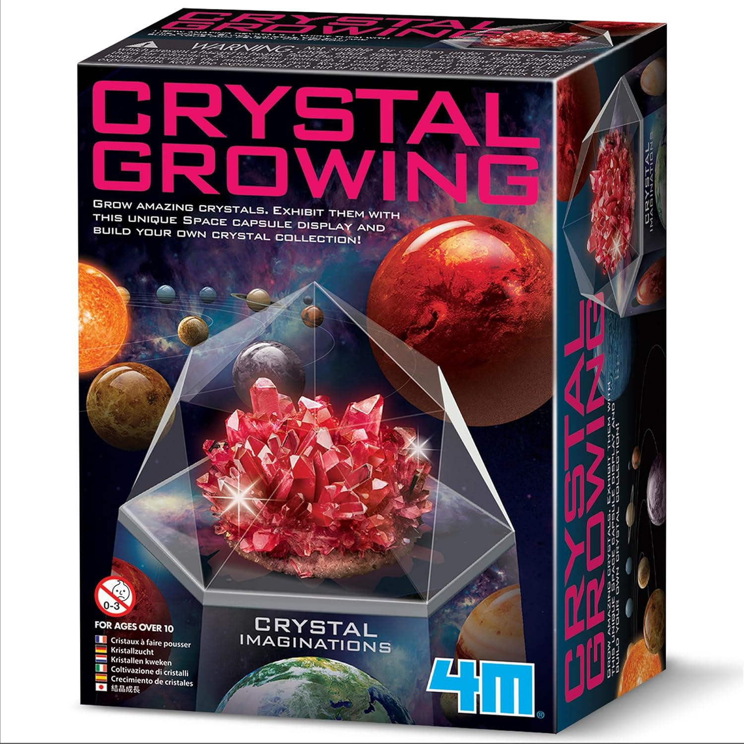 4M - Crystal Growing Kit - Space Gem - Blue image number 5