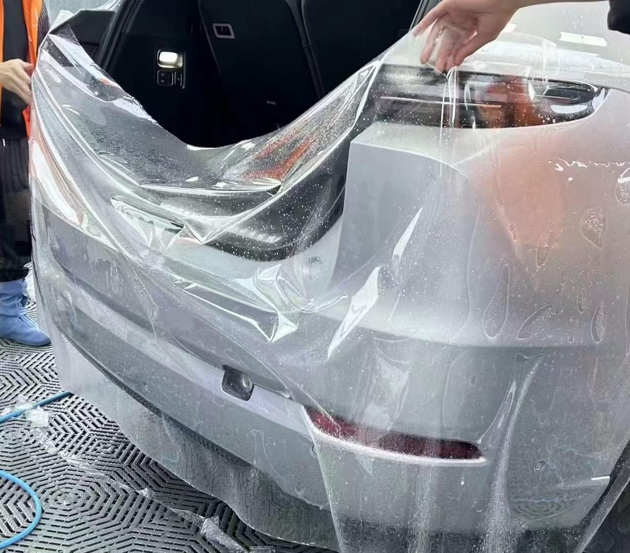 ANZO TPU PPF Car Clear Paint Protection Film Roll: 7.5Mil Thick, (5 Feet X 16.6 Feet)，Non-Yellowing, Self-Healing for Cars, Trucks, Suvs | UV Protection, Optical Clarity, Gloss Finish image number 4