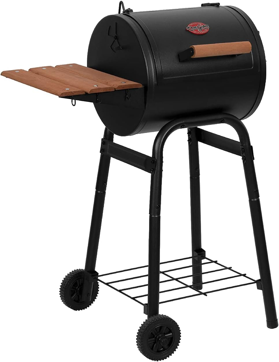 Char-Griller 1515 Patio Pro Charcoal Grill - Steel Bbq Charcoal  Smoker Grill