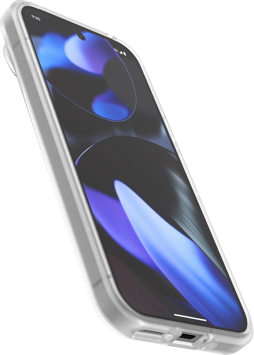 Otterbox Sleek Series Case for Google Pixel 9 / Pixel 9 Pro, Shockproof, Drop Proof, Ultra-Slim, Protective Thin Case, Tested to Military Standard, Clear, Non-Retail Packaging