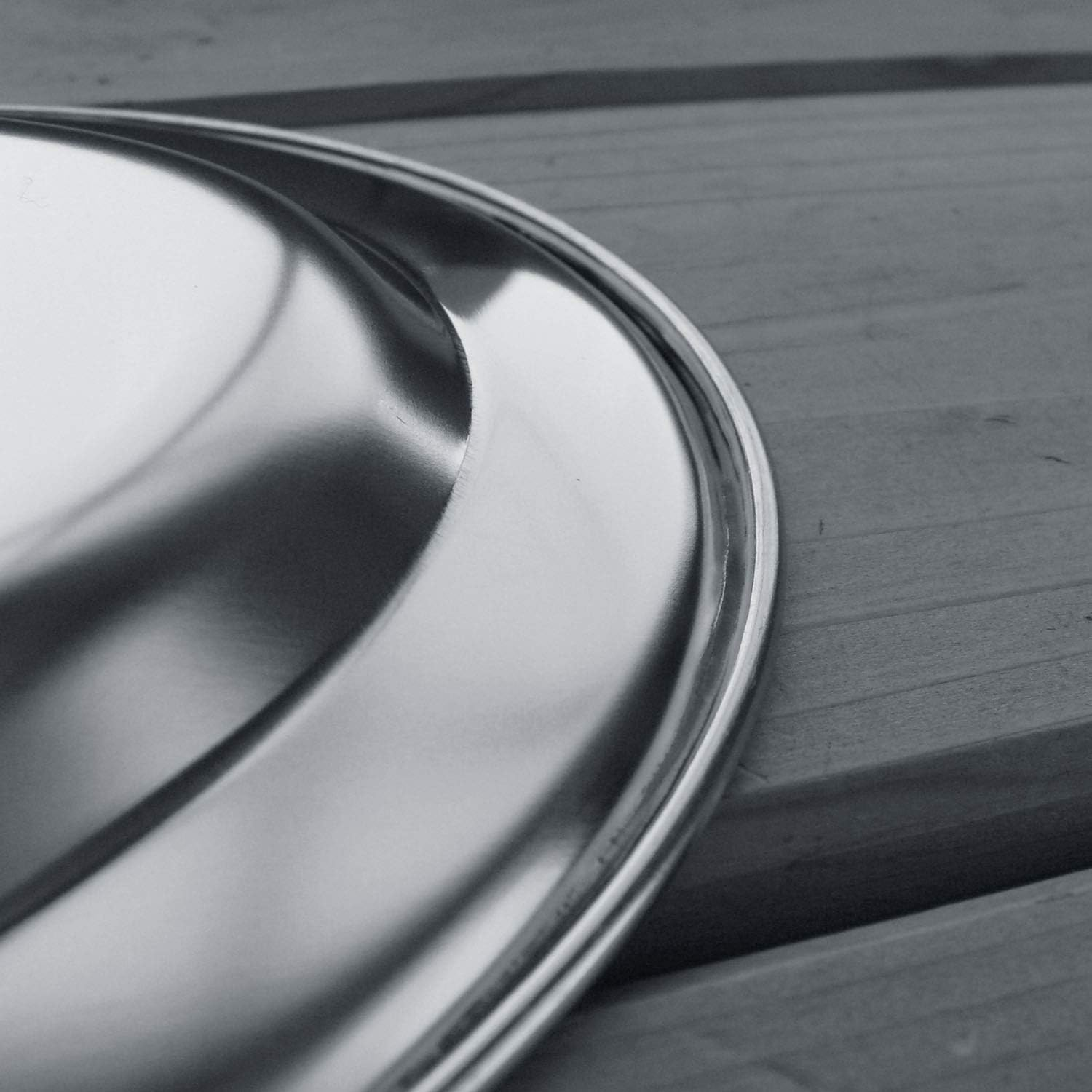 Nagao 92109 Tsubamesanjo Oval Plate, 9 Inches, 8.7 Inches (22.2 Cm), 18-0 Stainless Steel, Made in Japan image number 1