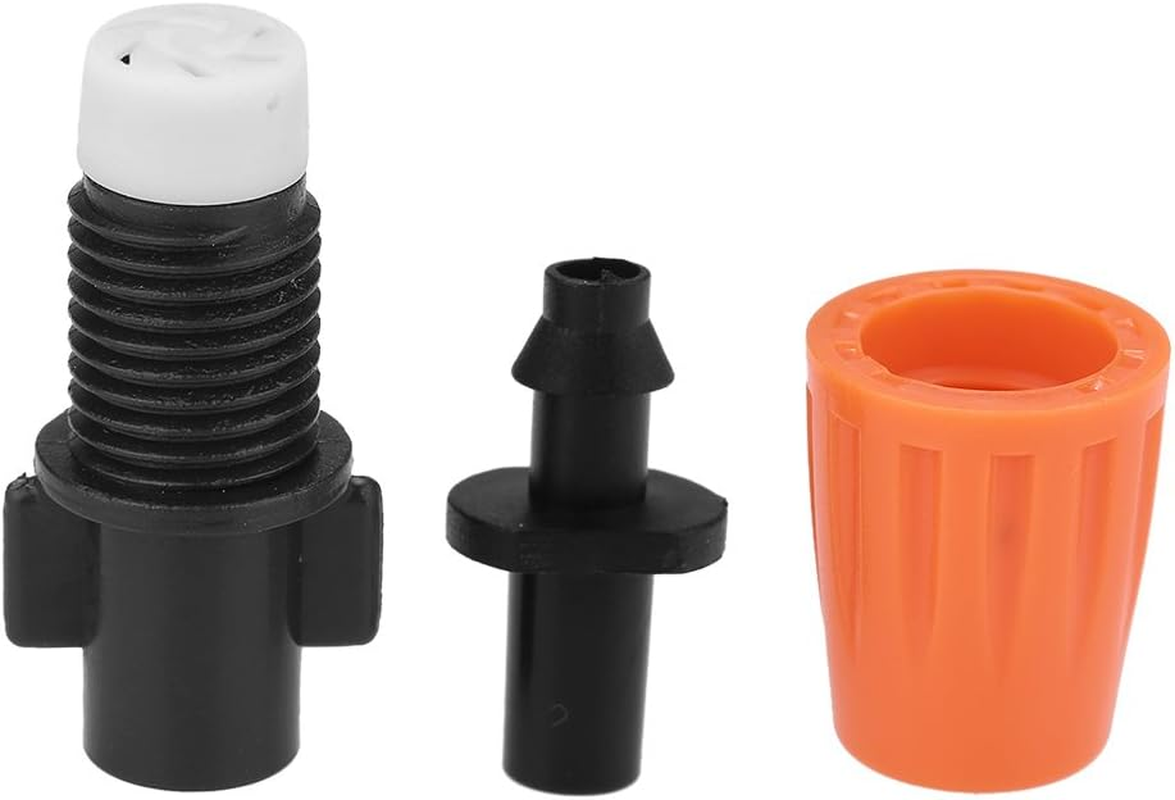 Misting Nozzles, 50Pcs/Set Adjustable Garden Drip Irrigation Misting Nozzles, Micro Flow Sprinkler Head Atomizer for Drip Irrigation System image number 5