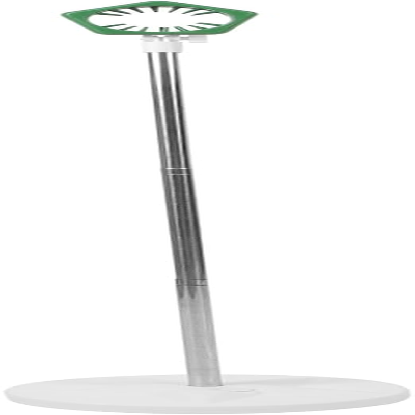 GOOHOCHY Adjustable Height Hair Dryer Stand Floor Standing Holder Hands Hairdryer Storage Rack for Countertop and Ground Use Stable Vertical Organizer for Comfortable Styling image number 5