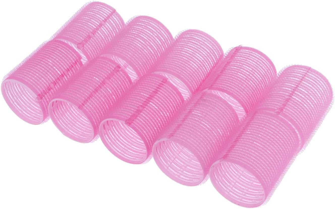 JAYIOLA Lot De 10Pcs Grip by Self Holding Curlers, Plastic Hair Roller Set, Hairdressing Curlers Tools DIY Curly, 48Mm