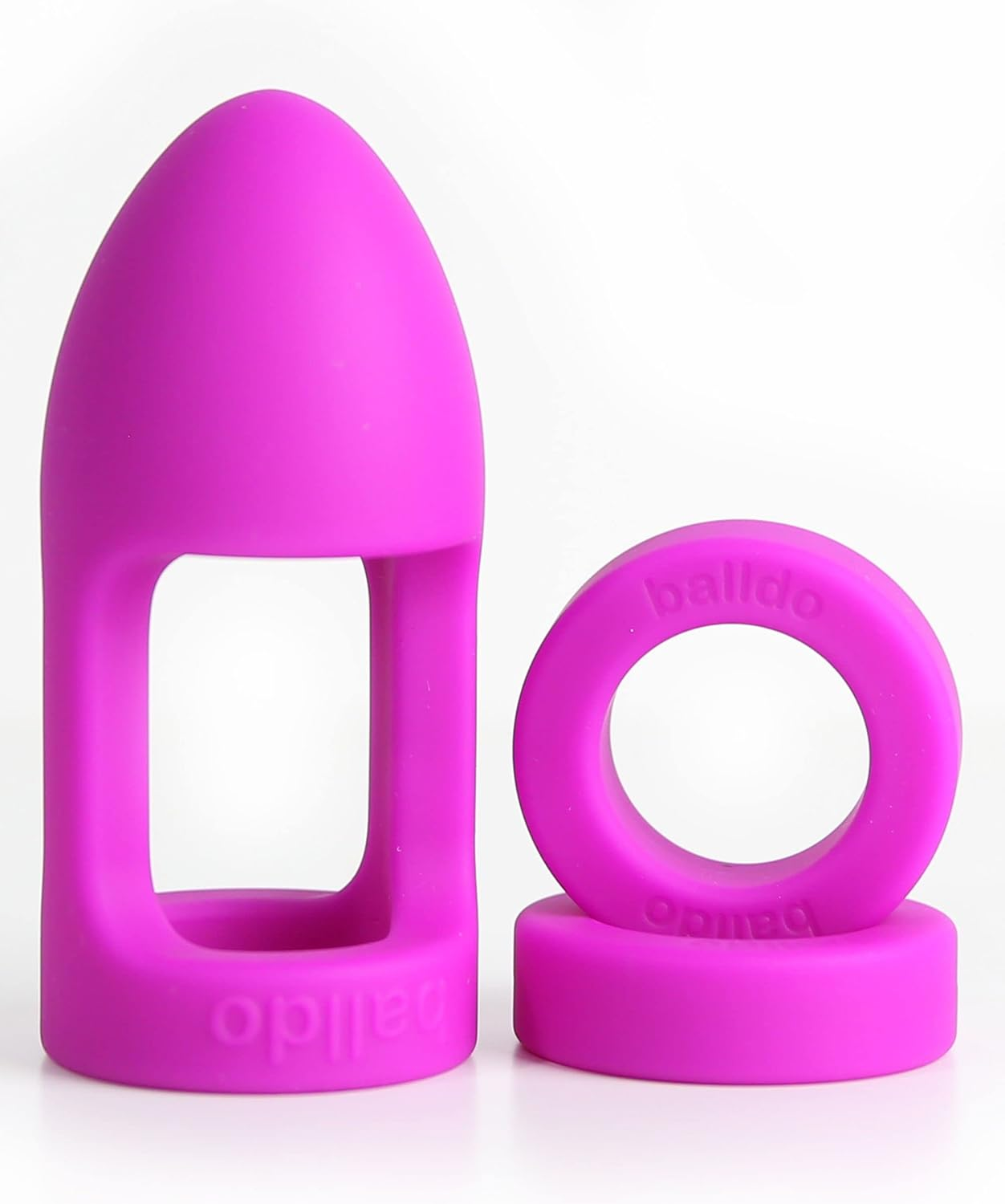 Balldo Worlds First Ball Dildo Set, Purple