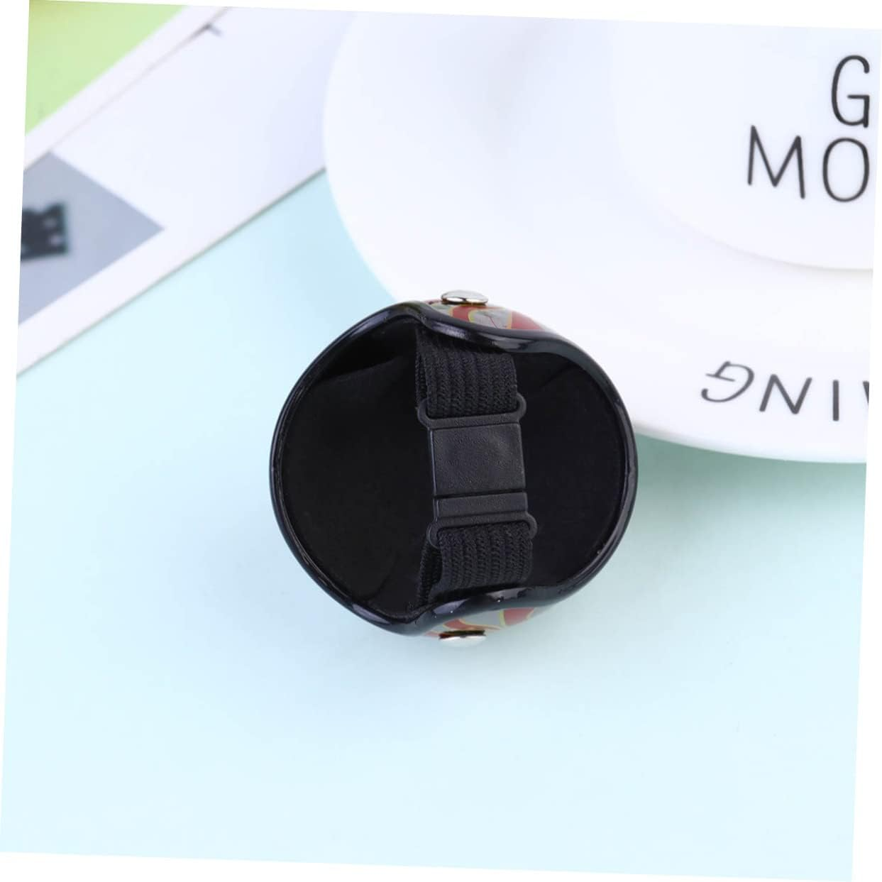 YARNOW 1Pc Chicken Helmet Small Pet Hard Hat for Birds Quail and Chickens Flame Pattern Headgear for Poultry Safety and Comfort Protects against Injury