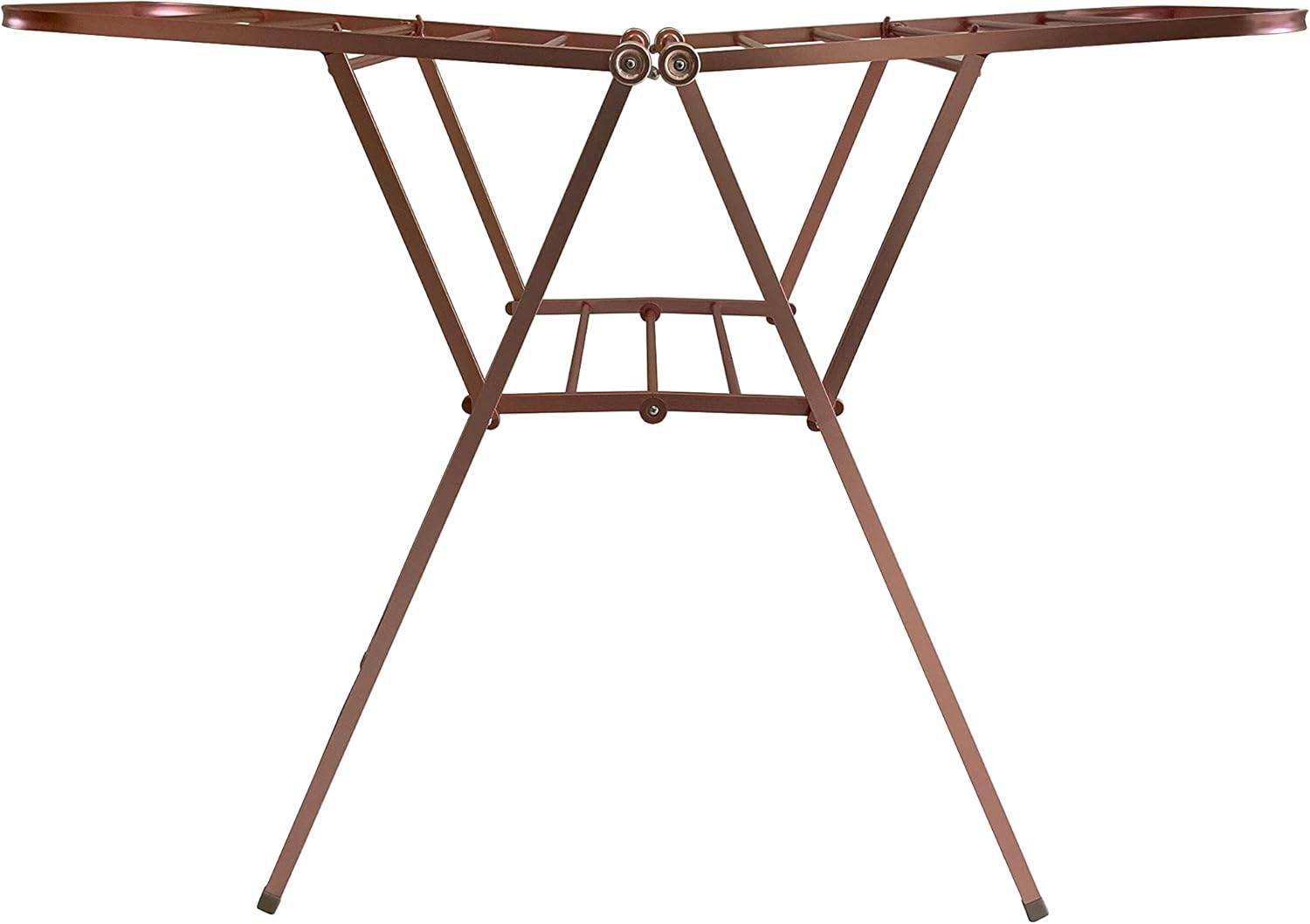 L.T. Williams a Frame Airer Premium Aluminum Airer 19 Rail Rose Gold 13M image number 6