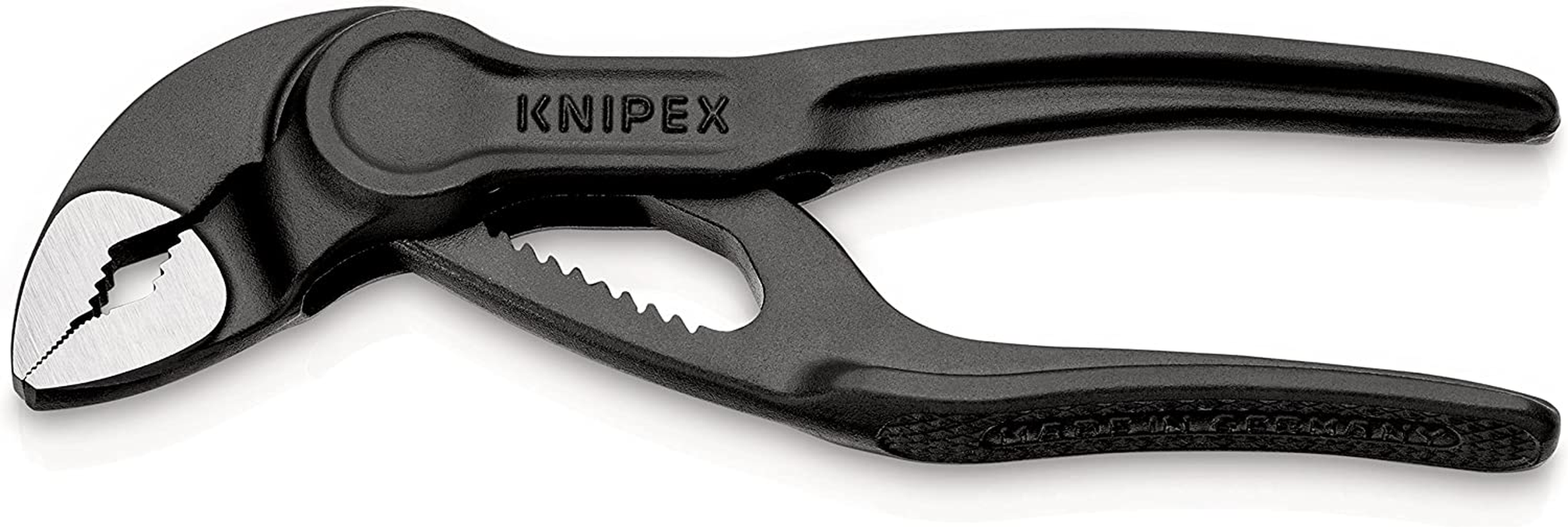 Knipex 87 00 100 Hightech Water Pump Plier Cobra XS with 11 Adjustment Positions