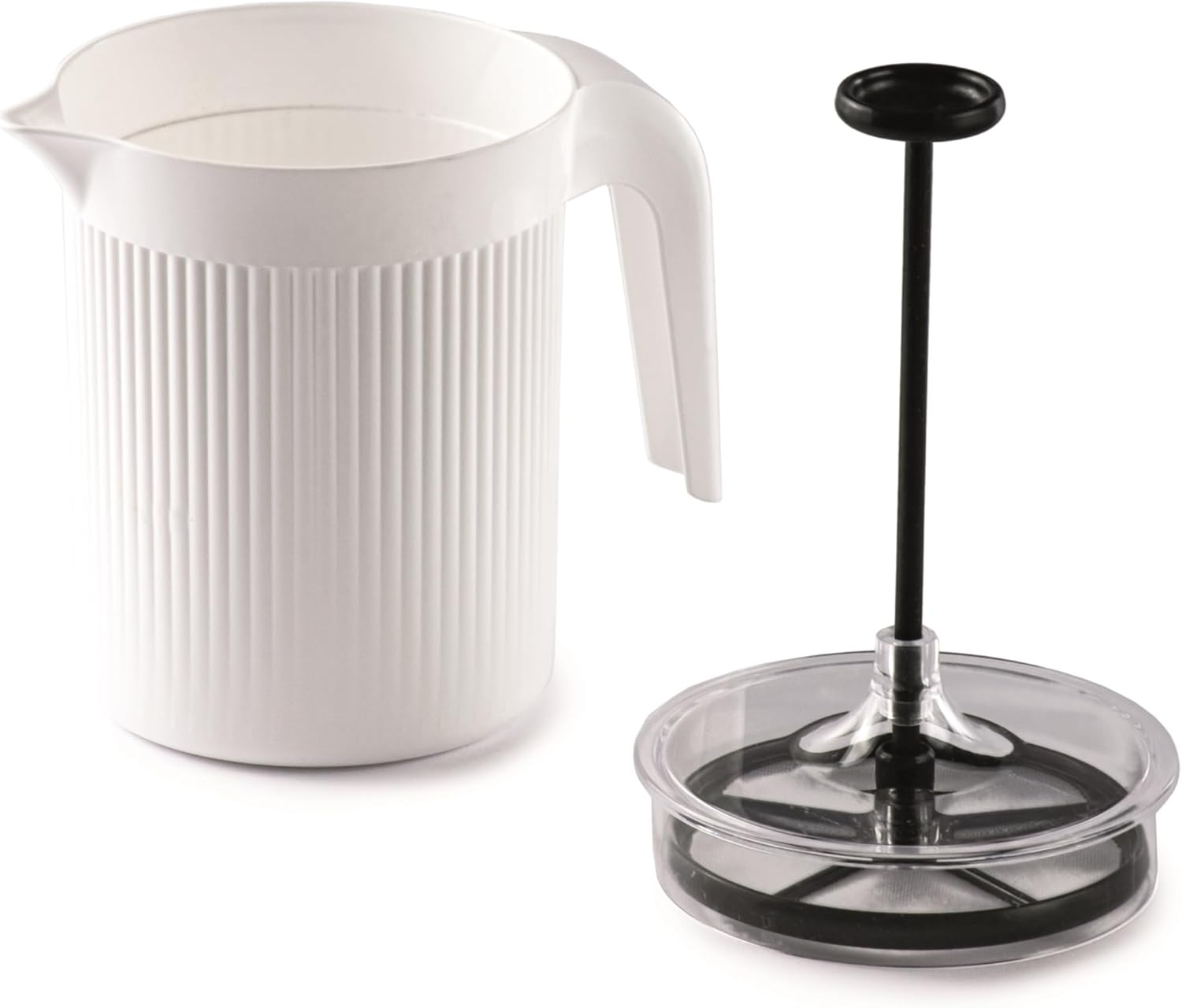 Snips, Cremix Milk Frother, Hand Milk Frother for Cappuccino, Hand Milk Foam, Colour &lrm; White 0.50 L, 10 X 14.5 X 15.3 Cm, Made in Italy image number 3