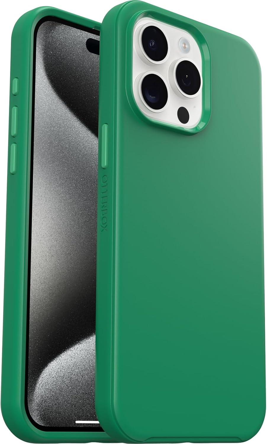 Otterbox Symmetry for Magsafe Case for Iphone 15 Pro Max, Shockproof, Drop Proof, Protective Thin Case, 3X Tested to Military Standard, Green - Arizona Sunrise image number 6