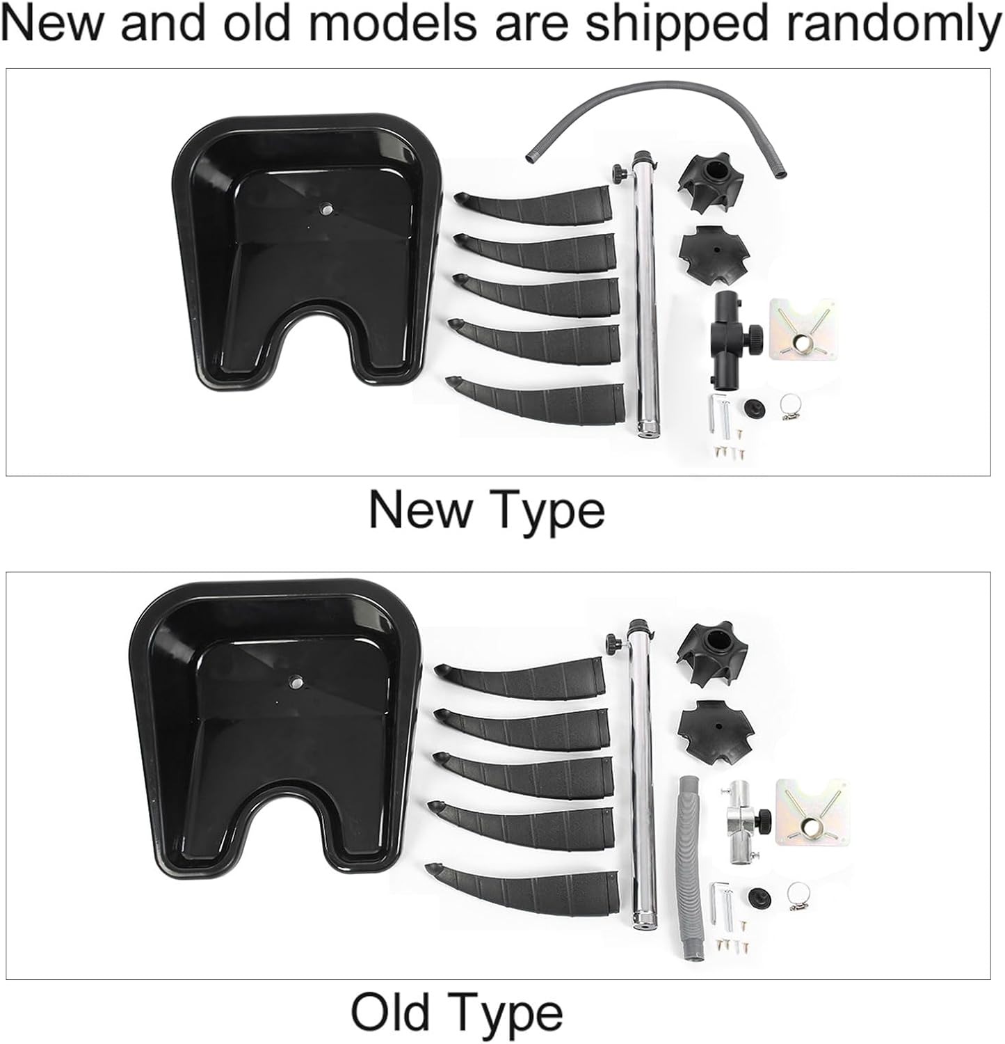 Portable Shampoo Bowl Unit, Fully Angle Adjustable Mobile Shampoo Bowl Plastic Shampoo Hair Washing Sink, Salon Chair Barber Deep Bowl for Beauty Salon, Barber Shop image number 5