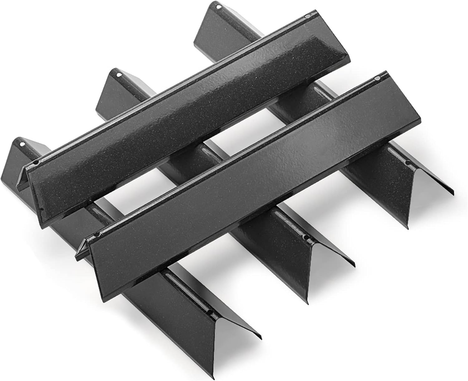 7636 Upgraded Flavorizer Bars for Weber Spirit 2 Parts,Weber GS4 Spirit II & I E310 E320 S310 S320 Grills with Front Mounted Control, 67046 69797 68843 Replacement Part,15.3" Porcelain-Enameled Bars