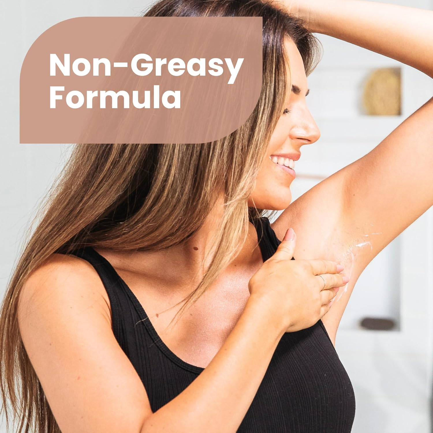 Lady Parts Natural Whole Body Deodorant Lotion for Boobs Thighs Underarm Crotch | Aluminum Free All Day Women Odor Control | Baking Soda Free Hypoallergenic & Safe for Sensitive Skin | Jasmine Rose image number 4