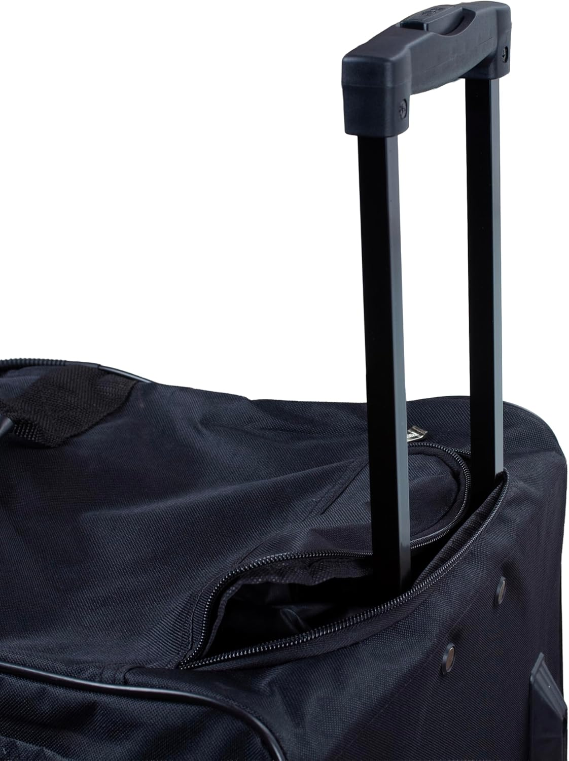 Rockland Rolling Duffel Bag, Black, 36" image number 5