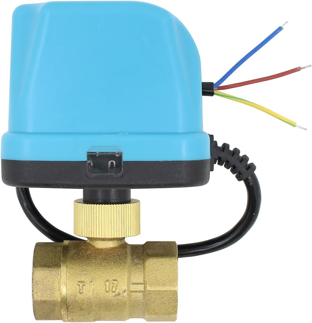 2-Way Motor Ball Valve Electric 12 V 24 V DC 2-Way Valve Electric 1/2 3/4 1 1-1/4 1-1/2 2 Inch (DC 12 V, 1 Inch DN25) image number 5